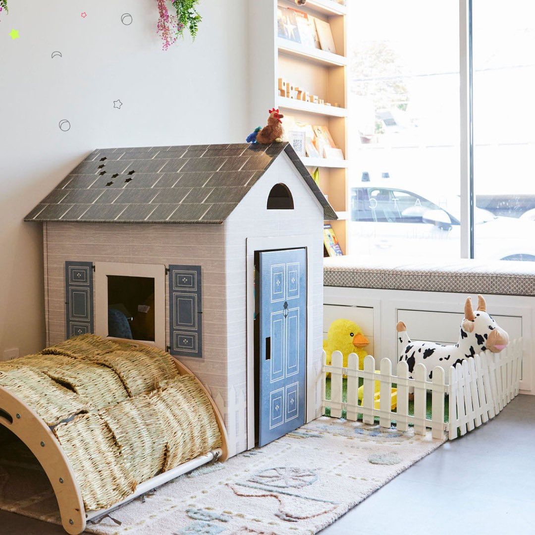 Playhouse Child Friendly Interior Surfaces