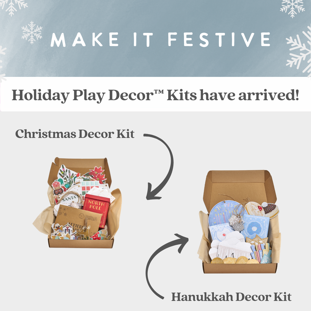 Deck the Halls and Playhouses: Introducing Our Holiday Play Decor™ Kits!