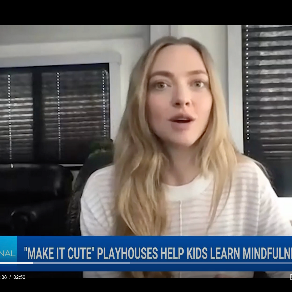 Amanda Seyfried's playhouses teach kids mindfulness in her hometown